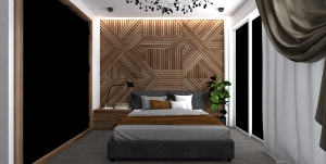 phòng ngủ shophouse Thảo Nguyên ecopark - Eco Home thiết kế