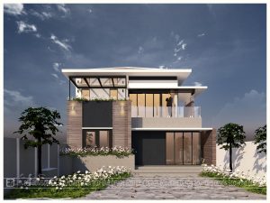 Nhà mái nhật hiện đại - eco home design
