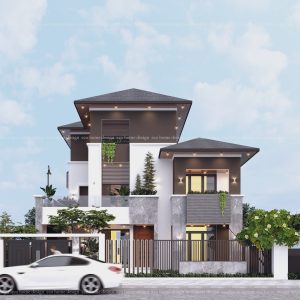 BIỆT THỰ HIỆN ĐẠI - Chị Tâm