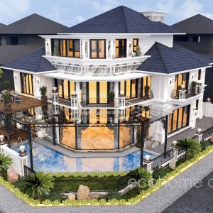 CẢI TẠO BIỆT THỰ CÓ BỂ BƠI - ANH HÙNG