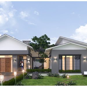 NHÀ CẤP 4 HÌNH CHỮ U - ANH HUYNH