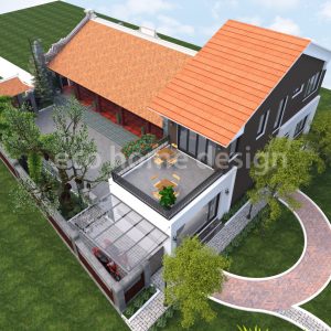 NHÀ THỜ HỌ KẾT HỢP NHÀ Ở 2021