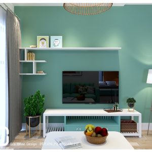 NỘI THẤT CHUNG CƯ XANH PASTEL - CHỊ LAN